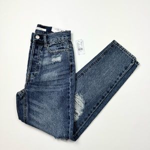 NEW! Women’s PacSun Ultra High Rise Slim Denim Blue Jeans Size 22 W/Tags